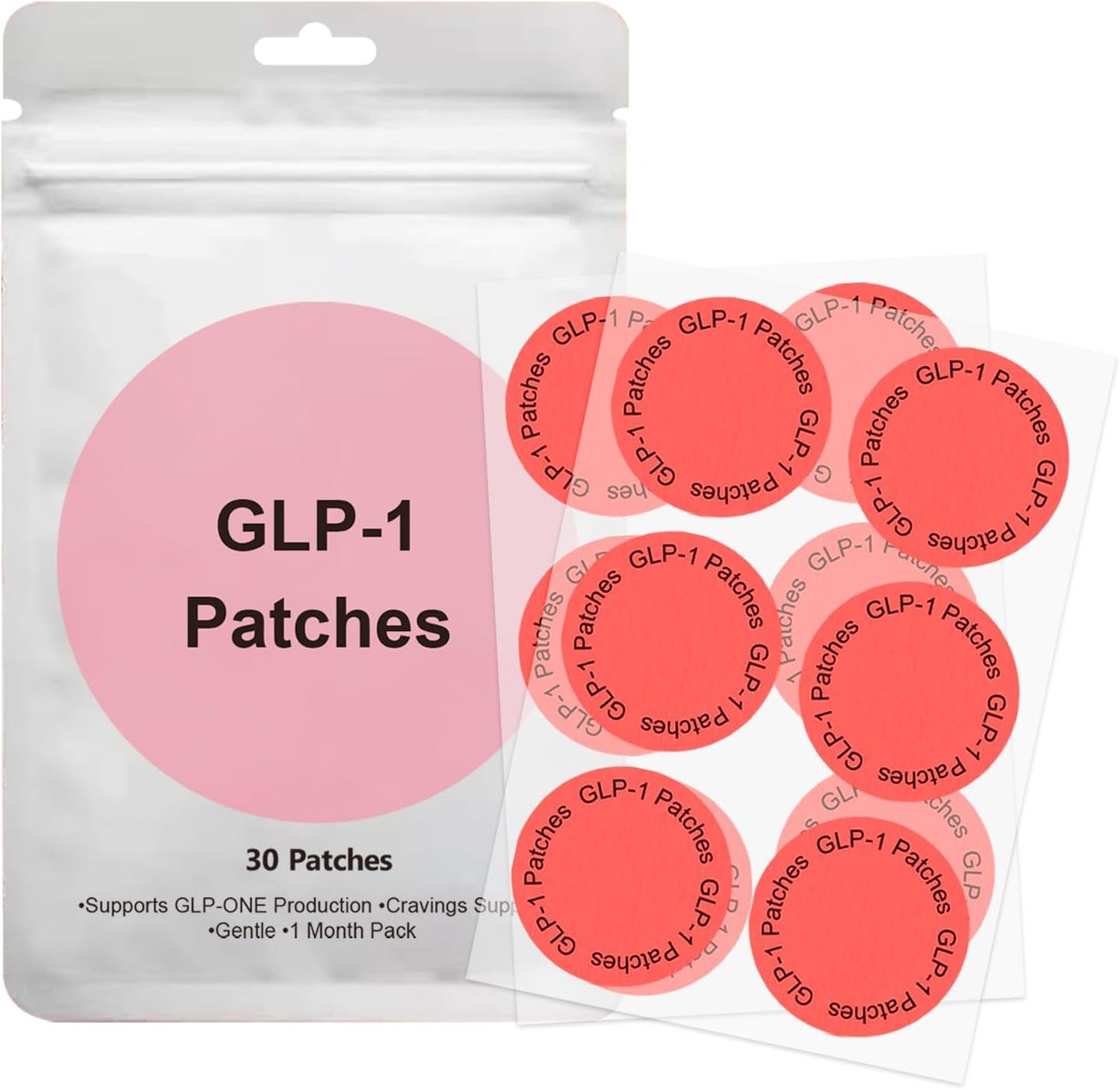 GLP-1 Plåster – naturlig kontroll av aptit & sötsug